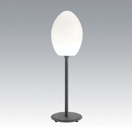 Large Egg Stehlampe Aluminiumfarbe für Outdoor Livos Lounge Line acquista
