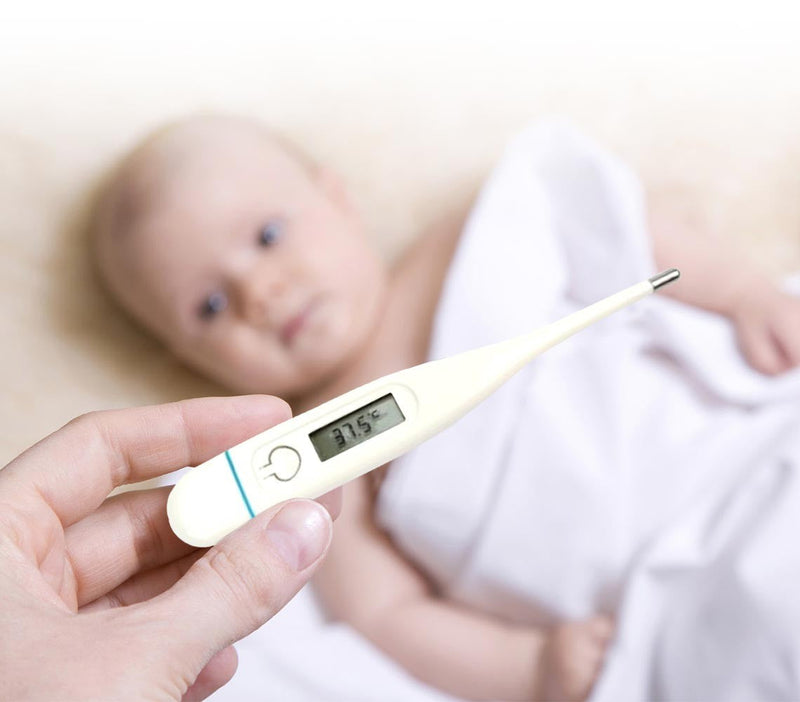 Termometro digitale elettronico con schermo LCD ottimo per bambini