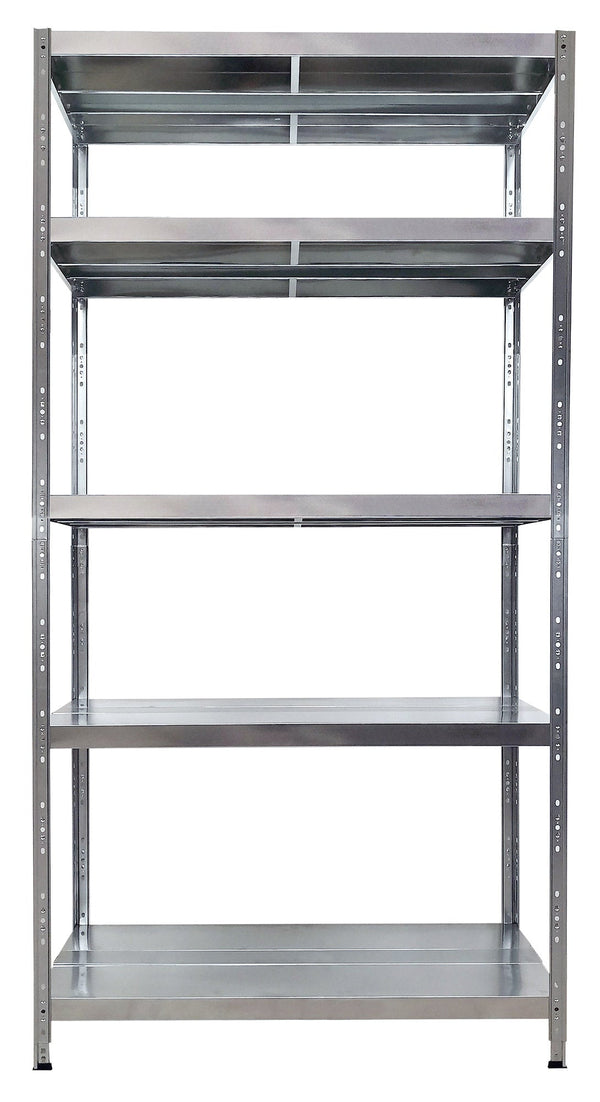 prezzo Metallregal 5 Regale 120x50x195 cm Maciste Verzinkt