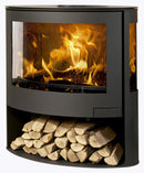Stufa a Legna 7,8 kW 83,9x78x45,1 cm Iris Nera