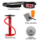 SUP Tavola Stand Up Paddle Gonfiabile 380x76x15 cm con Pagaia Zaino e Accessori Jbay.Zone Comet TJ