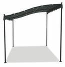 Pergola Gazebo da Giardino in Metallo 3x2,5m Soriani Grigio