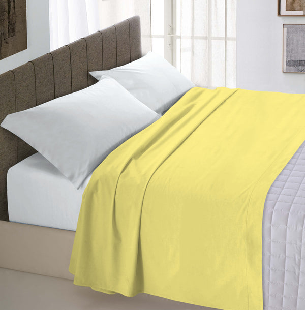 Oberes Blatt in gelber einfarbiger Farbe prezzo