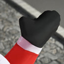 Babbo Natale Gonfiabile Luminoso con Luci LED 80x40x120 cm 