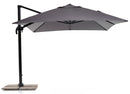 Ombrellone da Giardino Decentrato 3x4m in Alluminio Telo in Poliestere Senso Antracite