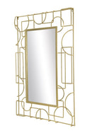 Mirror Marie 80x6x120 cm in Ferro Oro