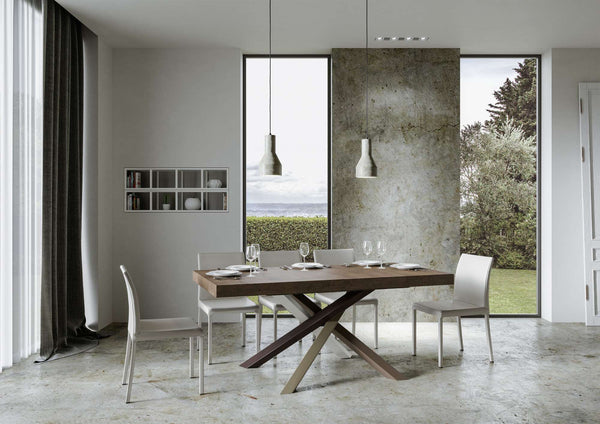 prezzo Tavolo 180x90x77 cm Volantis Fix Noce
