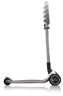 Monopattino 3 Ruote Pieghevole 5 Altezze Max 50 Kg Globber Master Grigio e Bianco