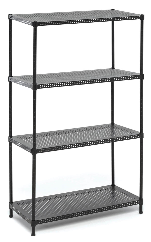 Fumer Urban-4 Bücherregal aus schwarzem Metall mit 4 Regalen prezzo