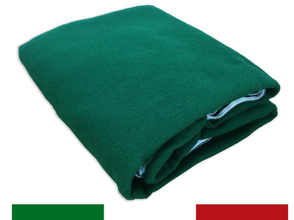 prezzo Quadratische Tischdecke für Pokerspiel 140x140 cm mit grünem Gummiband