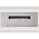 Camino a Bioetanolo da Pavimento 78x58x25 cm Omega Bianco