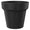 Vaso Ø115x105 cm in Resina Arkema POT M Antracite