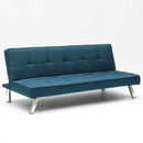 Divano Letto 175x83x74 cm in Tessuto Blu