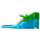 Castello Giostra Gonfiabile Mr. Coccodrillo con Pompa Inclusa Happy Hop