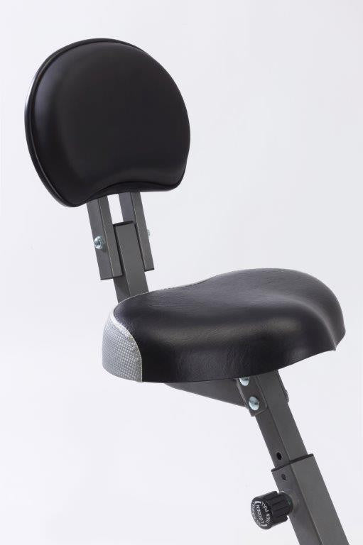 Cyclette Pieghevole Magnetica con Sedile e Manubrio Mobile 100Kg Max 8 Livelli Accesso Basso Toorx BRX-Compact Multifit