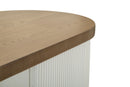 Mobile Tolosa 121x41x90 cm in MDF e Frassino e Ferro      