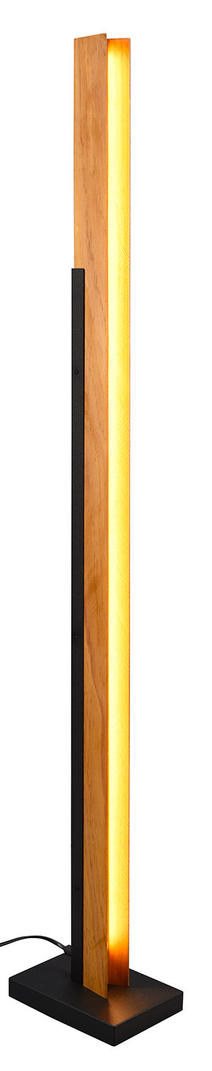 prezzo Piantana da Interno a LED in Metallo Nero Opaco