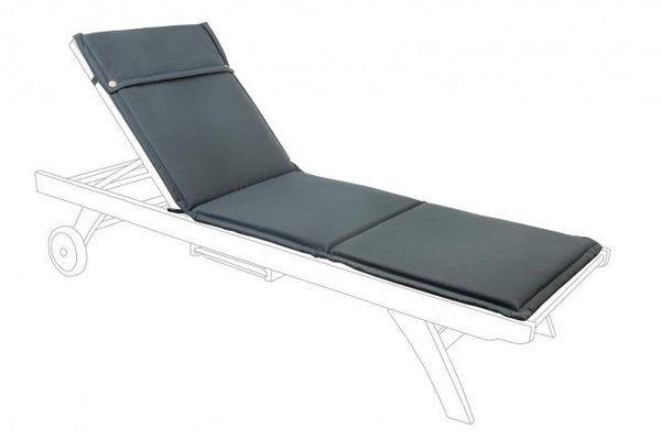 sconto Poly180 Anthrazit Kissen für Kinderbett aus Stoff im Freien