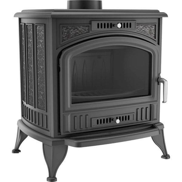 Holzofen 7/11KW aus Gusseisen Flig Oklahoma 150 Black online