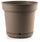 Vase aus Polypropylen Hydral Brown Verschiedene Größen
