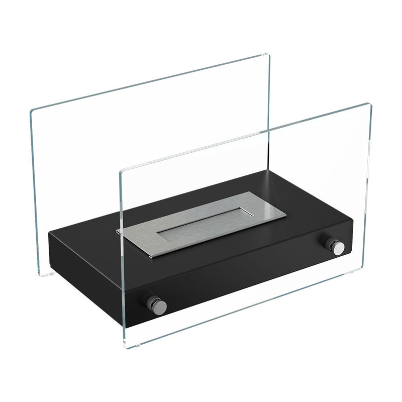 Camino a Bioetanolo da Tavolo 39x25,2 cm Flig Oakland Mini Nero