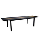Tavolo Allungabile da Giardino 200/300,5x104xh76 cm in Alluminio Riverside Antracite