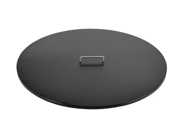 Coperchio per Barbecue a Legna Ø80x5 cm in Acciaio Nero Alta Temperatura acquista
