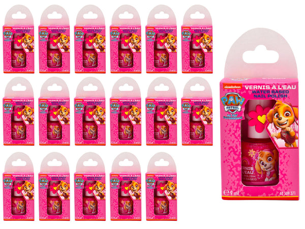 prezzo Set 18 Smalti con Anello per Bambini a Base Acqua 9ml Paw Patrol Rosa