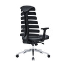 Poltrona da ufficio 64x48x120/130 cm Spring nera