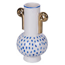 Vaso con Manici 11x13x20 cm  in Porcellana VdE Tivoli 1996 Egeo