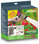 Tubo Pompa Canna dell'Acqua Estensibile 15 mt con Pistola Soriani Gardenlike Grigio