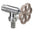 Rubinetto Laterale per Fontana da Giardino Stile Idrante Belfer RUB/014 Tortora