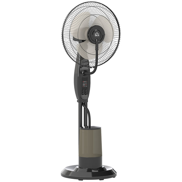 Ventilatore Nebulizzatore con Serbatoio 3,2L 3 Modalità e 3 Velocità Oscillazione 70° Timer Telecomando Nero prezzo