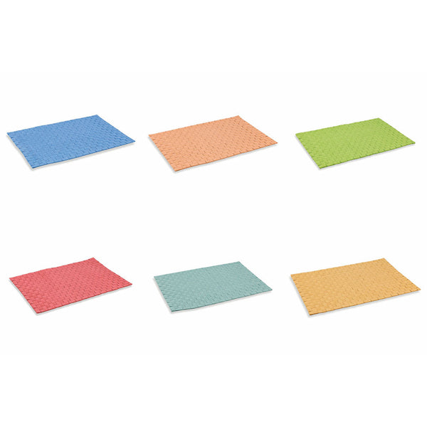 prezzo Set mit 6 rechteckigen Kunststoff-Tischsets Villa d'Este Calamoresca Marrakesch