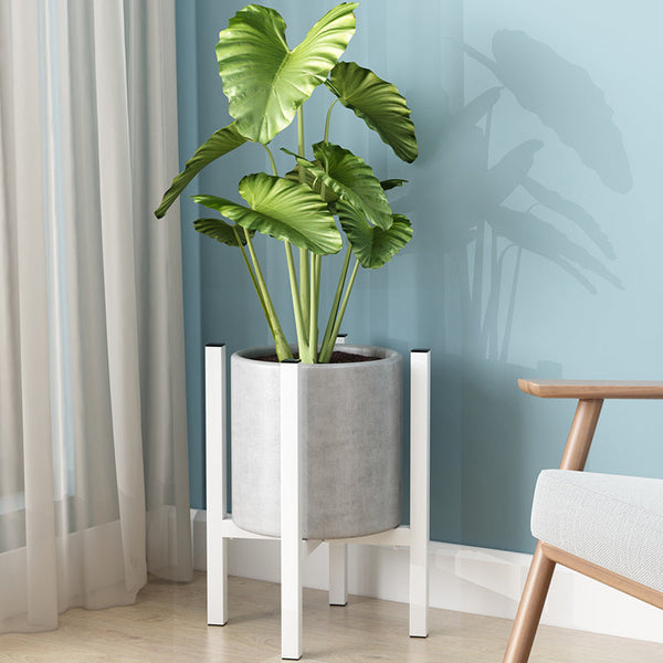 Portapiante Allungabile 26/40x42 cm in Metallo Bianco sconto