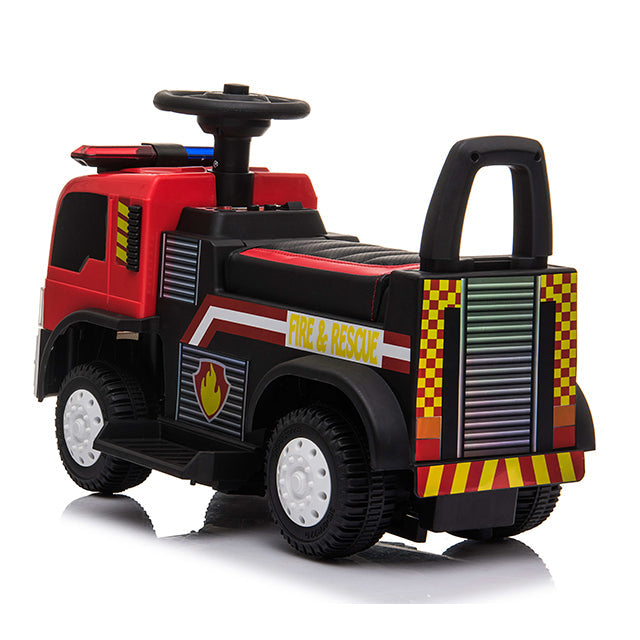 Camion dei Pompieri Elettrico per Bambini 6V Kidfun Rosso