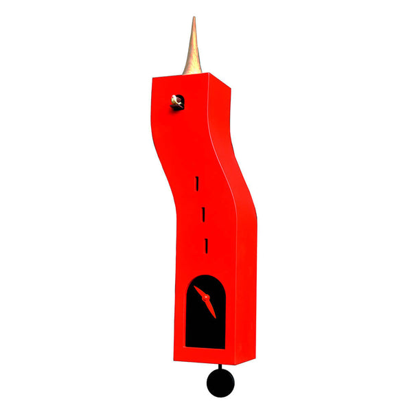 Wandkuckucksuhr 15X57X10Cm Pirondini Italia Stortolo Rot sconto