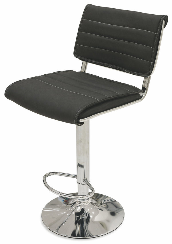 Hocker 91x44x51 cm aus schwarzem Soriani Kunstleder prezzo