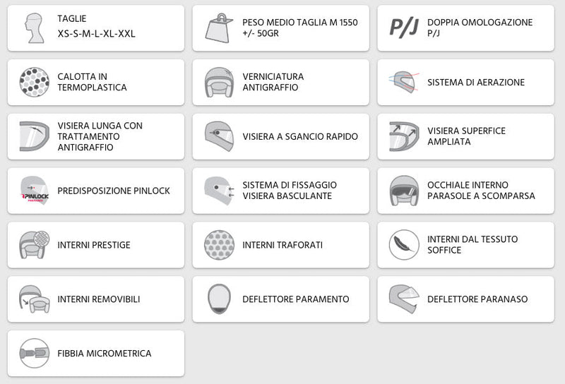 Casco Integrale per Scooter Visiera Lunga CGM Dresda 508G Giallo Fluo Opaco Varie Misure