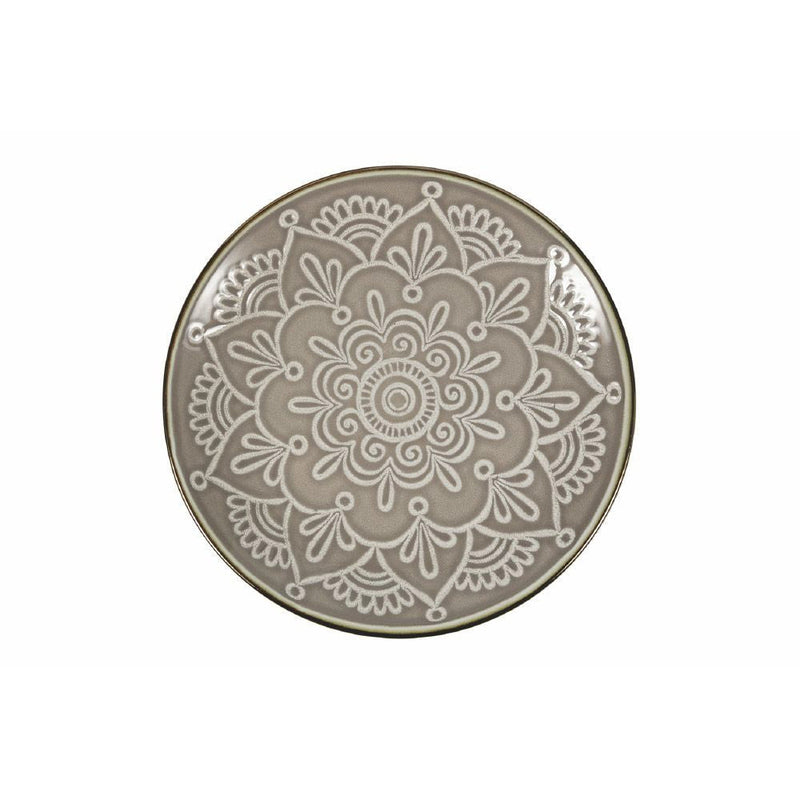 Servizio Piatti 18 Pezzi in Hard Dolomite Villa d'Este Baku Grigio
