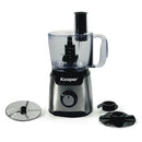 Robot da Cucina Multifunzione 1250ml 600W 2 Velocità + Pulse Kooper in Acciaio