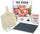 Lavastein-Set + Holzschaufel 35 x 35 cm für neapolitanischen Pizzaofen