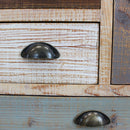 Mobile Damon 90x40x75 h cm in Legno Multicolor