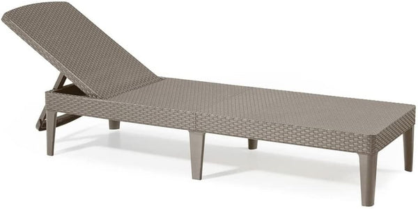 acquista JAIPUR Liege aus Harz CAPPUCCINO 187x58xH29 cm Gartenmöbel