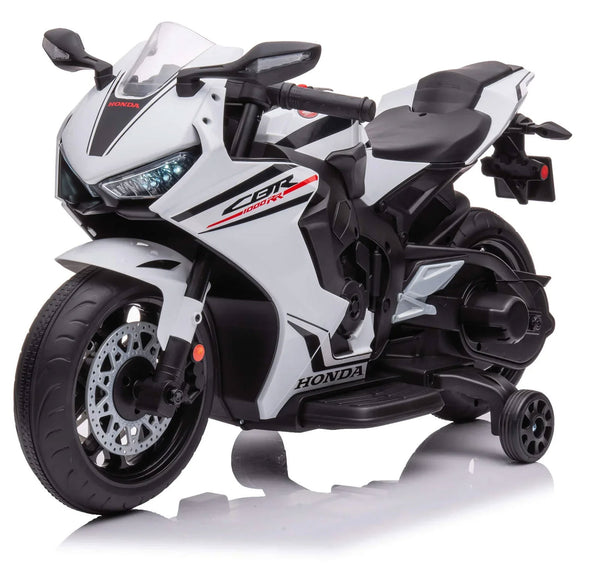 sconto Macchina Elettrica per Bambini Licenza Ufficiale Honda CBR1000RR 10,8V 3,1Ah Bianco