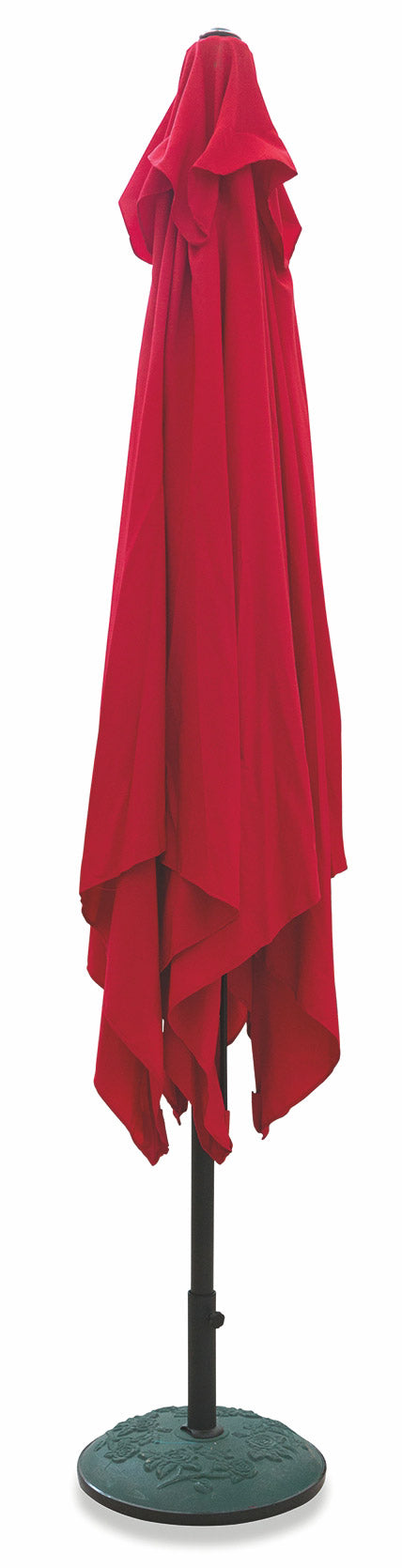 Ombrellone Quadrato da Giardino in Alluminio 3x3 mt Soriani Cuba Rosso