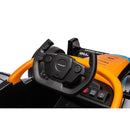 Macchina Elettrica per Bambini Licenza Ufficiale Mc Laren F-1 10,8V Arancione      