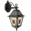 Lampada Applique in Basso Colore Grigio per Esterno Linea Tiffany Sovil