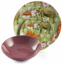 Servizio Piatti 18 Pezzi in Porcellana e Gres Villa d'Este Maharaja