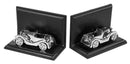 Reggilibri coppia con automobile cm 20x10xh13